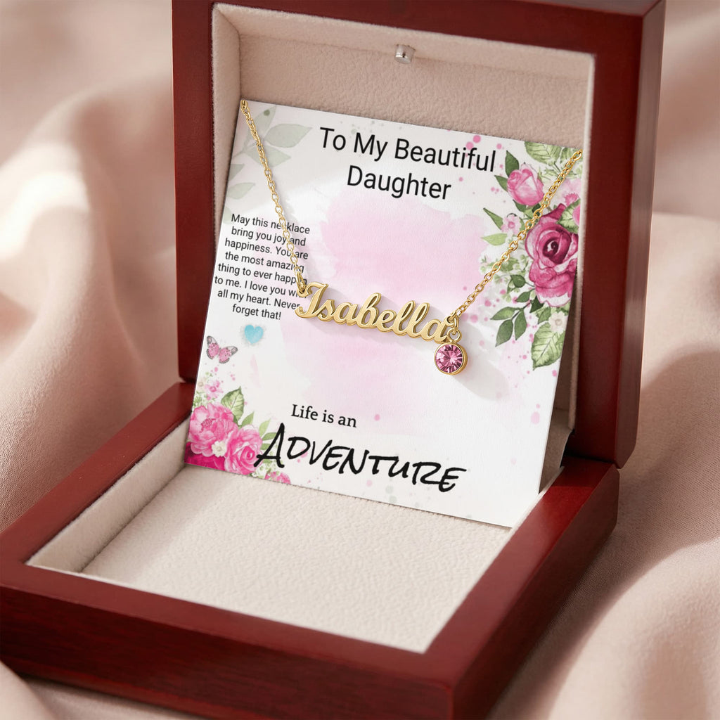 Custom To My Daughter Necklace