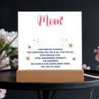 Keepsake Acrylic Bundle - mom - I am forever thankful